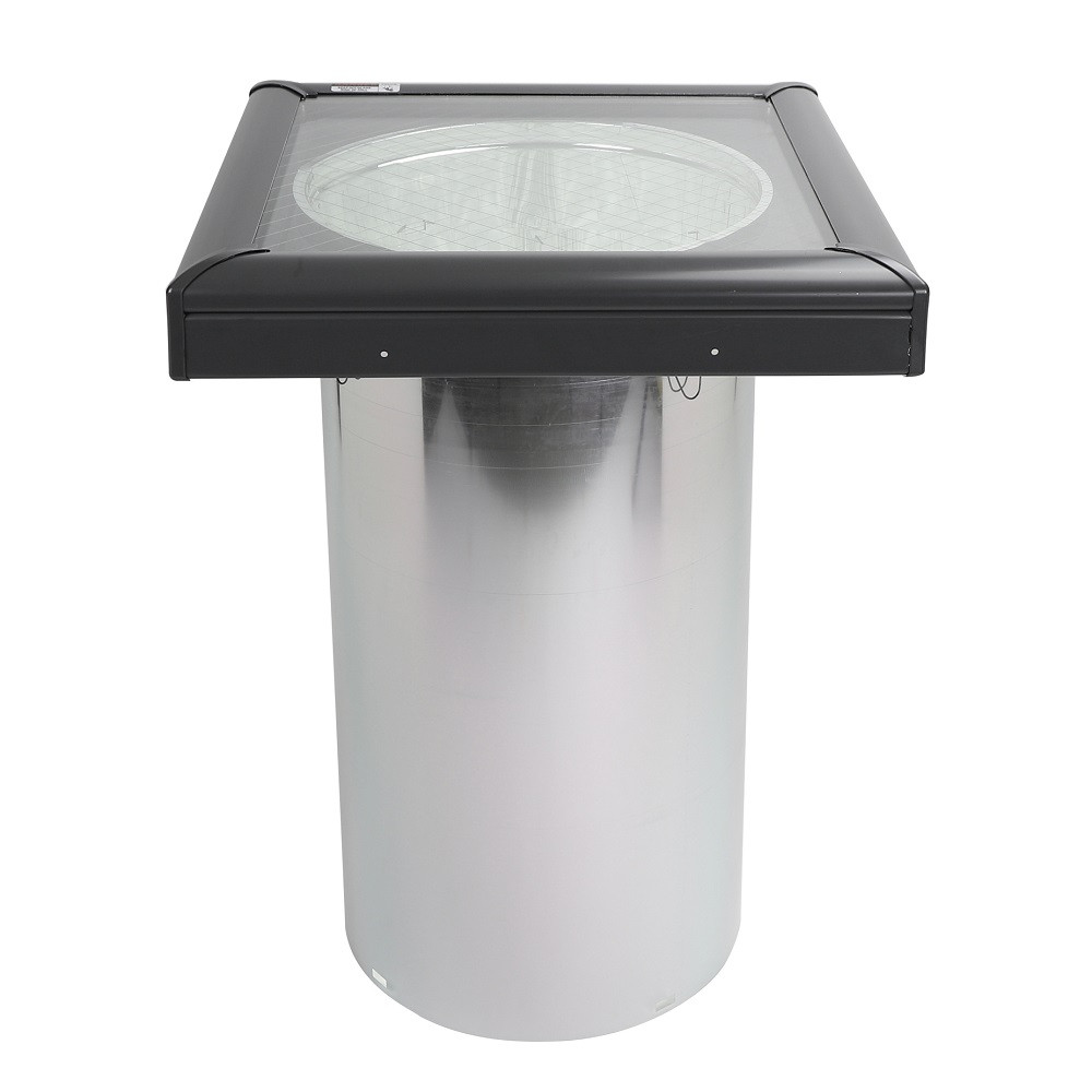 VELUX TZRL 014 Wildfire Glass Curb Mount Sun Tunnel with ECL