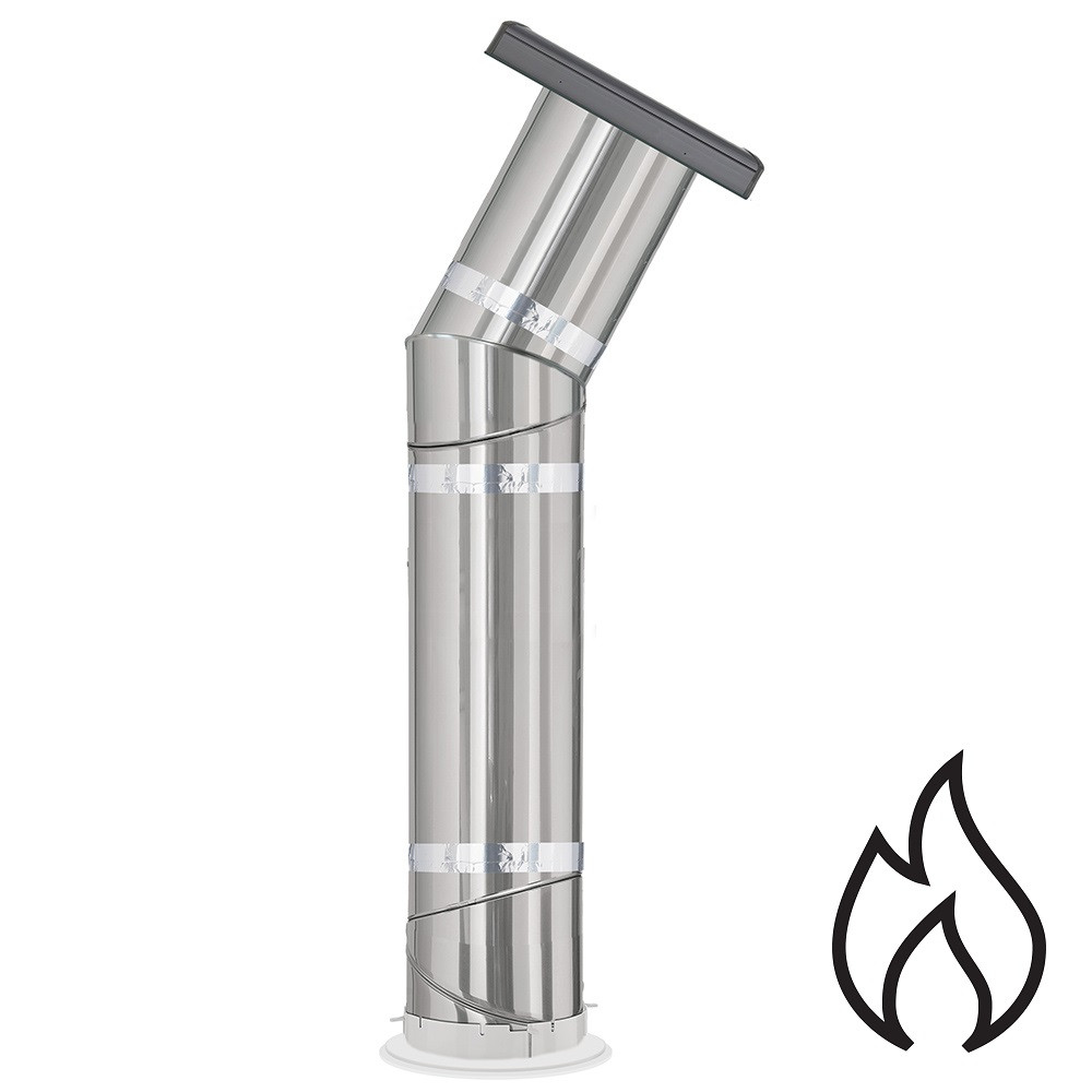 VELUX TZRL 014 Wildfire Glass Curb Mount Sun Tunnel with ECL