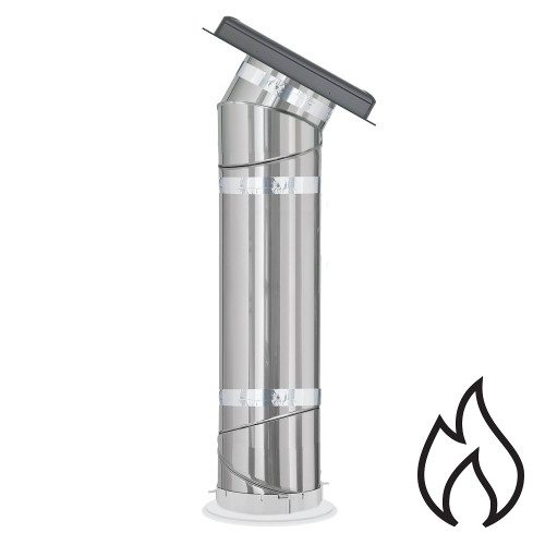 VELUX TZRQ 014 Self Flashed Sun Tunnel Skylight with Wildfire Glass and Rigid Tube