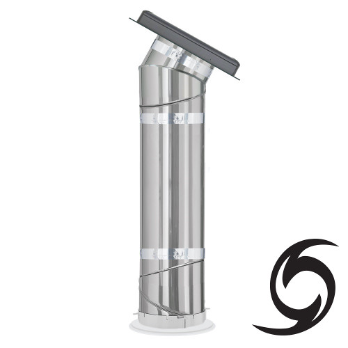 VELUX TZR 014 Hurricane-Resistant Glass Curb Mount Sun Tunnel