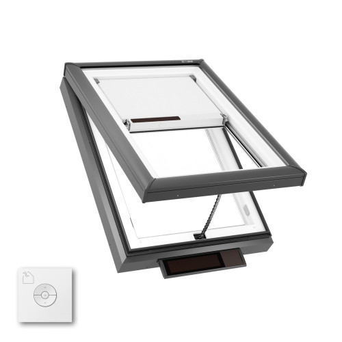 VELUX VCS 2234 Solar Powered Venting Curb Mount Skylight