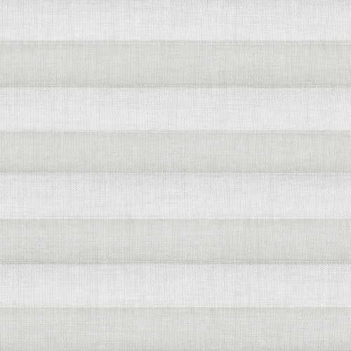 Swatch - white single-pleated light filtering