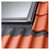 VELUX CK06 High-Profile Tile Roof Flashing for GPU/GXU Roof Windows