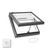 VELUX VCE 2222 Electric Venting Curb Mount Skylight