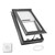 VELUX VSE C04 Electric Venting Deck Mount Skylight
