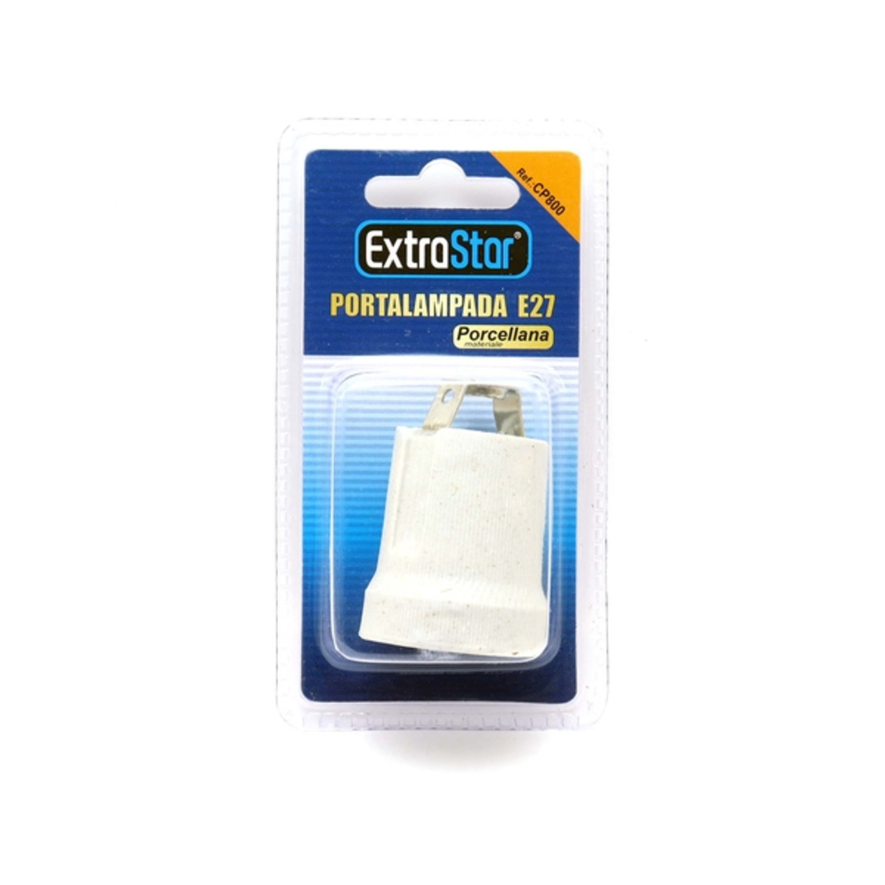 Extrastar - Portalampada ceramica E27 cp800 - CZ Store