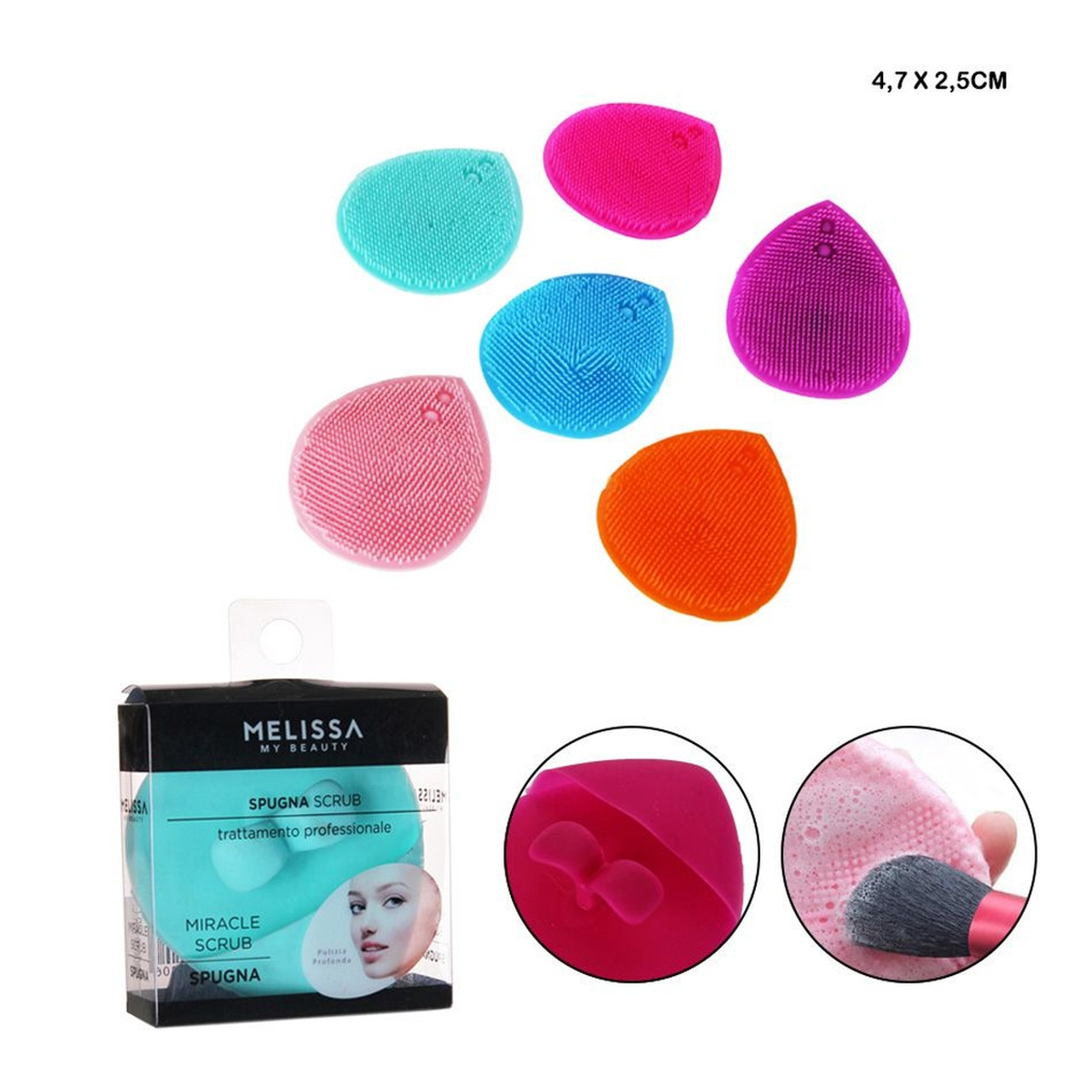 Melissa - Spazzola Pulizia Viso In Silicone 4.7X2.5C - CZ Store