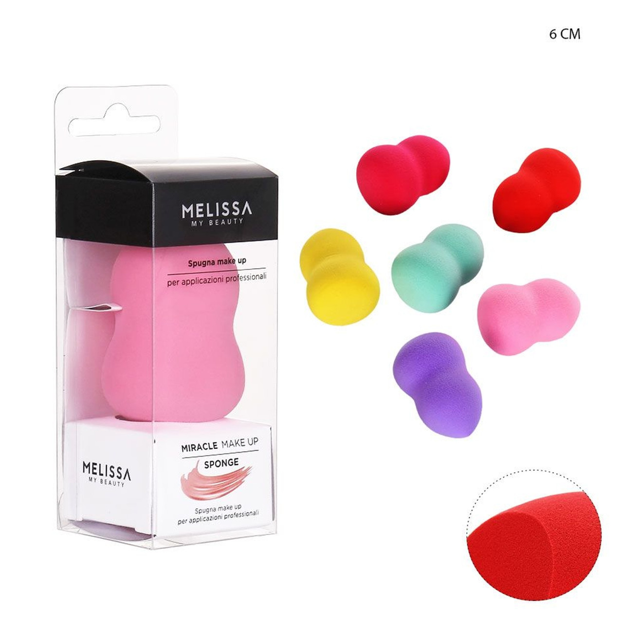 Melissa - Spugna Trucco 6Cm Ass. - CZ Store