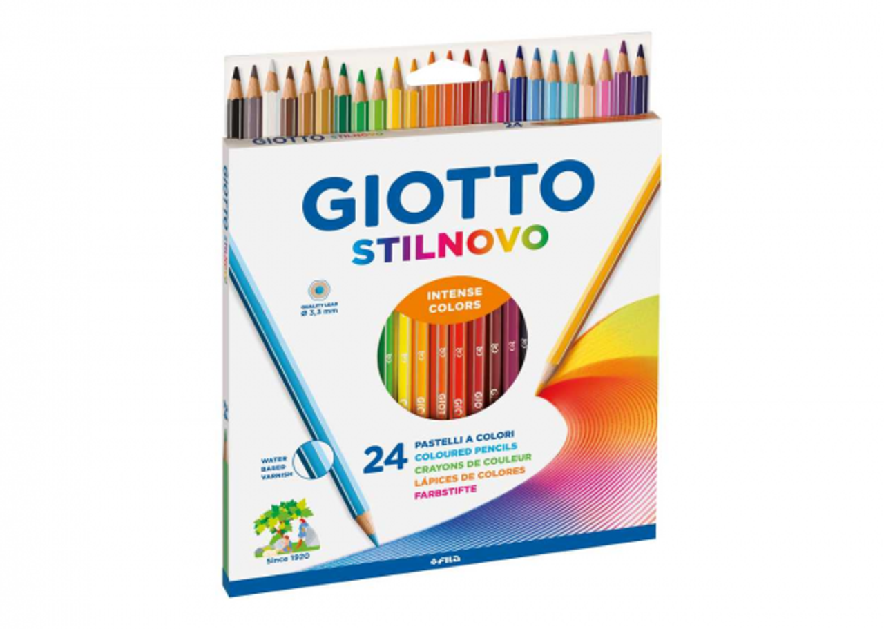 Giotto - Pastelli Stilnovo 3.3Mm 24Pz. - CZ Store