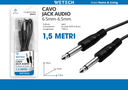 Wetech Cavo Audio 6.5Mm-3.5Mm 3Mt