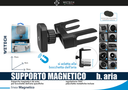 Wetech Supporto Magnetico Fissaggio Regolabile