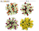 Bel Flowers® Bush Xl Boccioli Gigli - Box -H48x40Cm