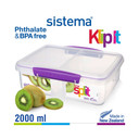 Contenitore ermetico per alimenti con sistema KLIP IT™ viola