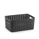 Cesta Rattan nero