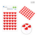 Pryma - Etichetta Adesiva Forma Cuore 1.4X0.9Cm 35Pz