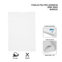 Pryma - Foglio Feltro 40X60Cm 2Mm 264G Bianco