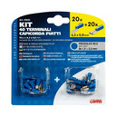 Lampa - Kit 40 terminali capi corda piatti