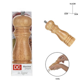 Dc - Macina Pepe Gomma-Legno 5X5X16.5Cm