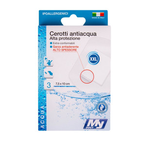 MyDoct - Cerotti Antiacqua 7.5X10Cm 3Pz.