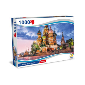 Puzzle Russia - Mosca Cremlino 1000 Pz 70X50Cm