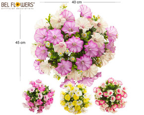 Bel Flowers® Bush Mini Petunie X36 H45/D.40Cm - Box