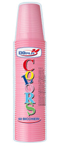 Dopla Bicchieri 200Ml 50Pz Rosa