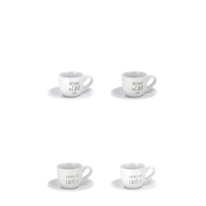 Servizio Caffe Ceramica 2 tazzine