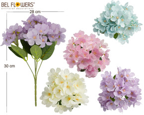 Bel Flowers® Bush Piccolo Ortensia H30/D28Cm