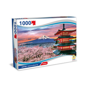 Puzzle Giappone - Veduta Monte Fuji 1000Pz 70X50Cm