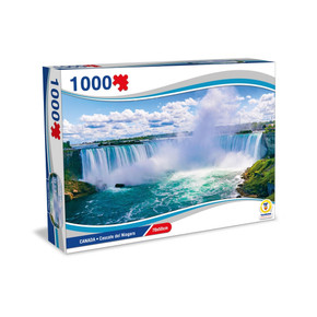 Puzzle Canada - Cascate Del Niagara 1000Pz 70X50Cm