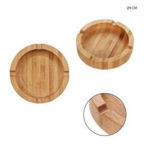 Dc Casa - Posacenere Bambu 9Cm Tondo