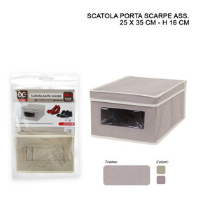Dc - Scatola Porta Scarpe 25X35X16Cm