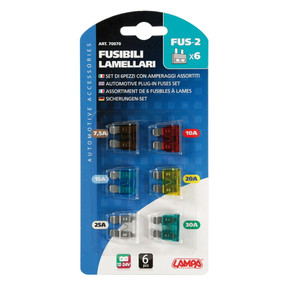 Lampa - Fusibili lamellari 6 pz