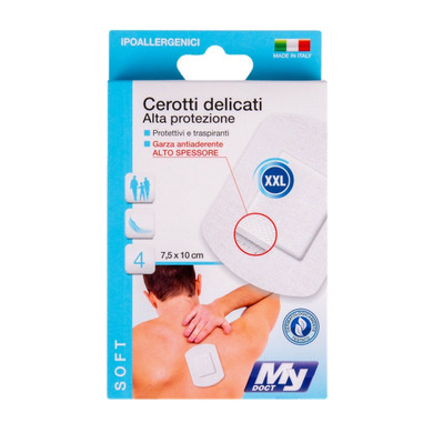 MyDoct Cerotti Delicati 7.5X10Cm 4Pz.