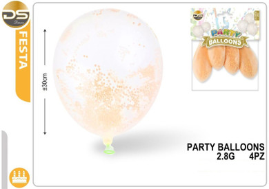 Dz - Party Balloons 30Cm 4Pz5