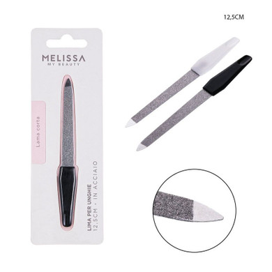 Melissa - Lima unghie acciaio 12,5 cm