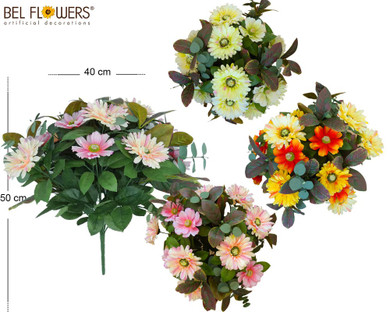 Bel Flowers® Bush Xl Gerbere/Cosmos - Box H50 40 Cm