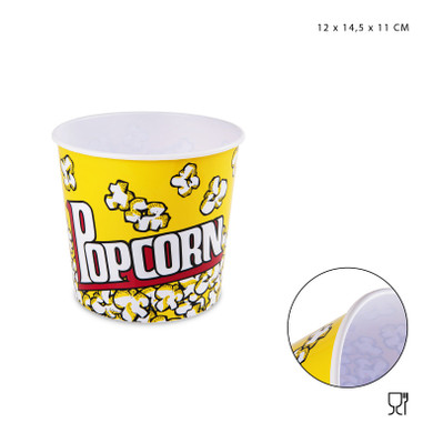 Dc Cestino Popcorn 12X14.5X11Cm
