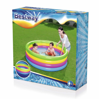 Bestway - Piscina Tonda Arcobaleno D 157Xh46 Cm