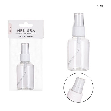 Melissa - Spruzzatore Plastica Trasparente  50Ml Bianco