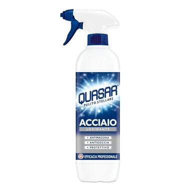 Quasar - Detergente acciaio spray
