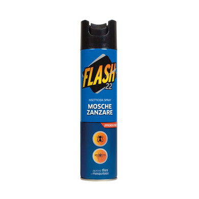 Flash - Insetticida spray mosche e zanzare 400 ml