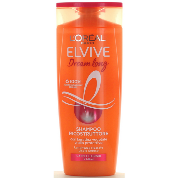 L'oréal elvive shampoo 250ml lisci keratina