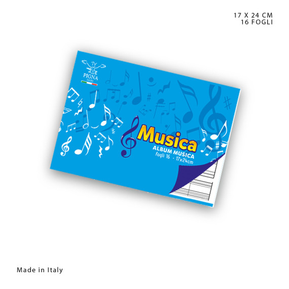 Pigna - Album Musica 17X24Cm 16FF
