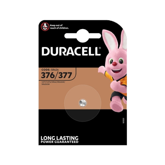 Duracell - Batteria 1.5V silver oxide AG4 377