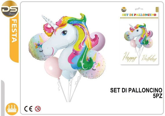 Dz - Party Set Palloncini Decorati 12Pz3