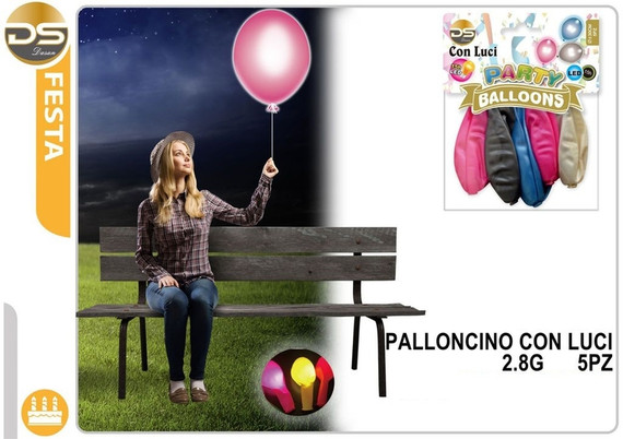 Dz - Party Palloncini Led 30Cm 5Pz