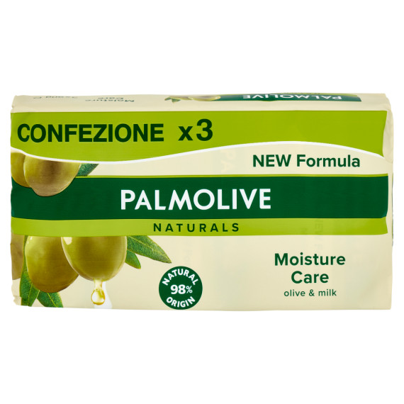 Palmolive Sapone Naturals LATTE E OLIO 90X3