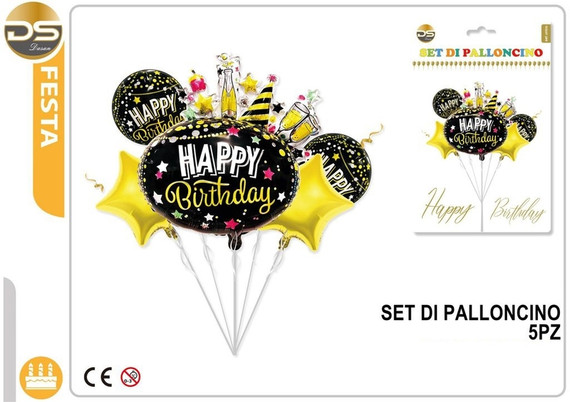 Dz - Party Balloons Happy+Stella