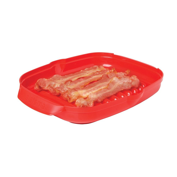 Cuoci bacon microwave